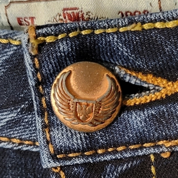 PRVCY Women's Dark Straight Denim Jeans - Size (27) - Excellent Condition - Picture 3 of 12